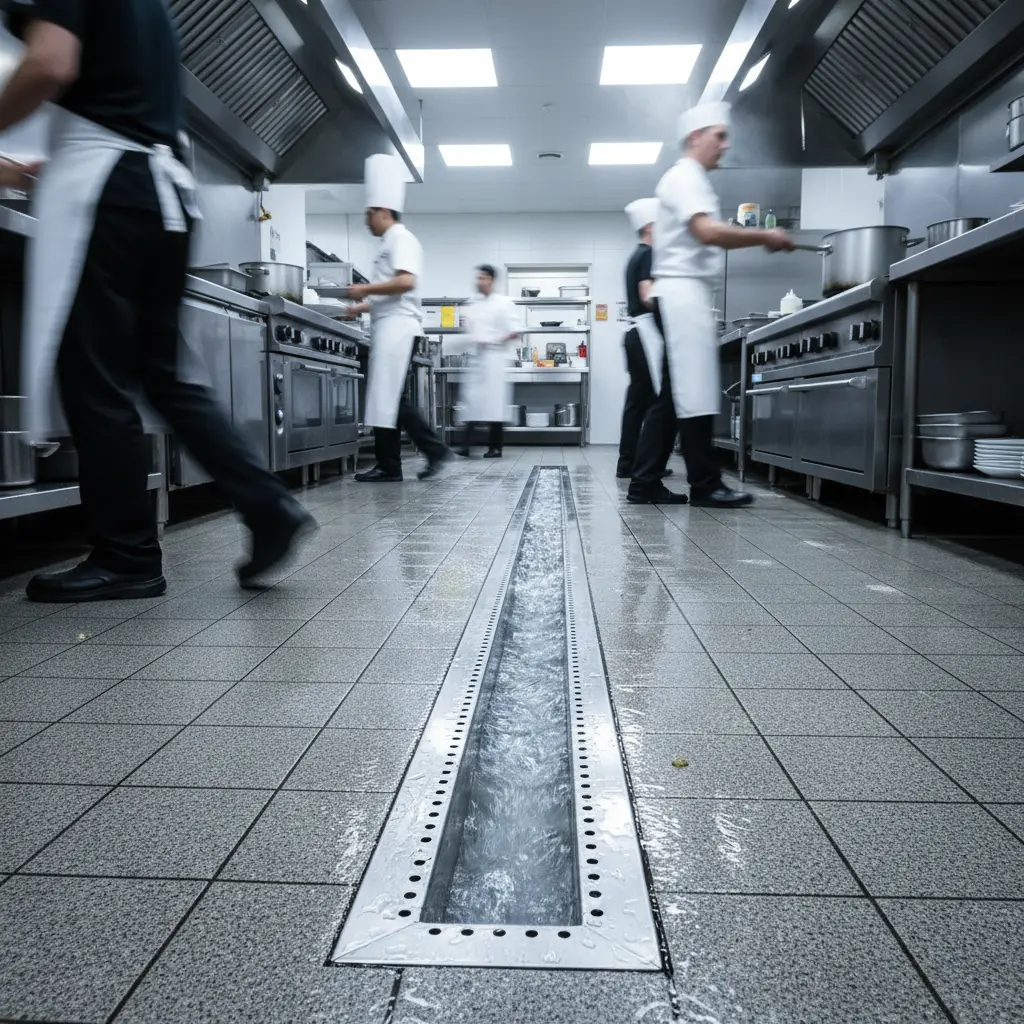 쾌적한 주방 배수 시스템