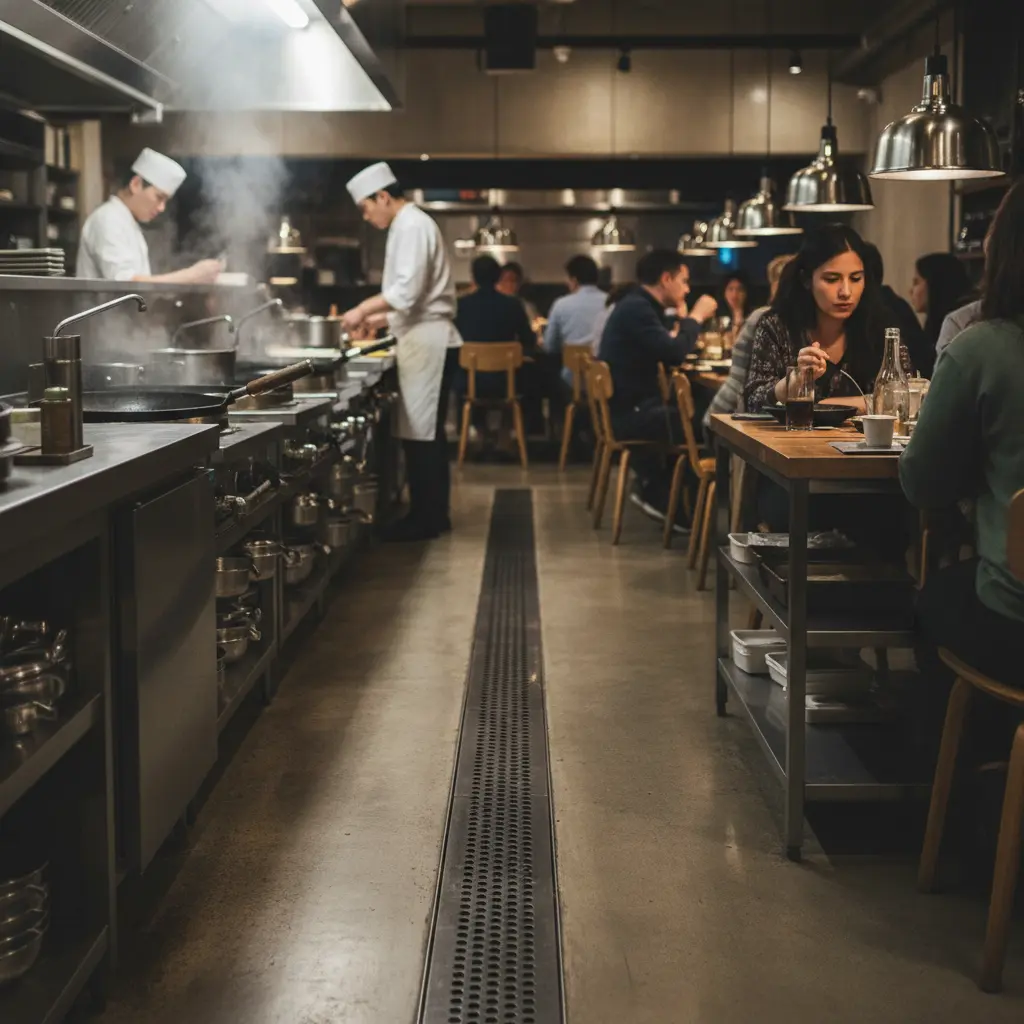 소음 없는 주방 환경