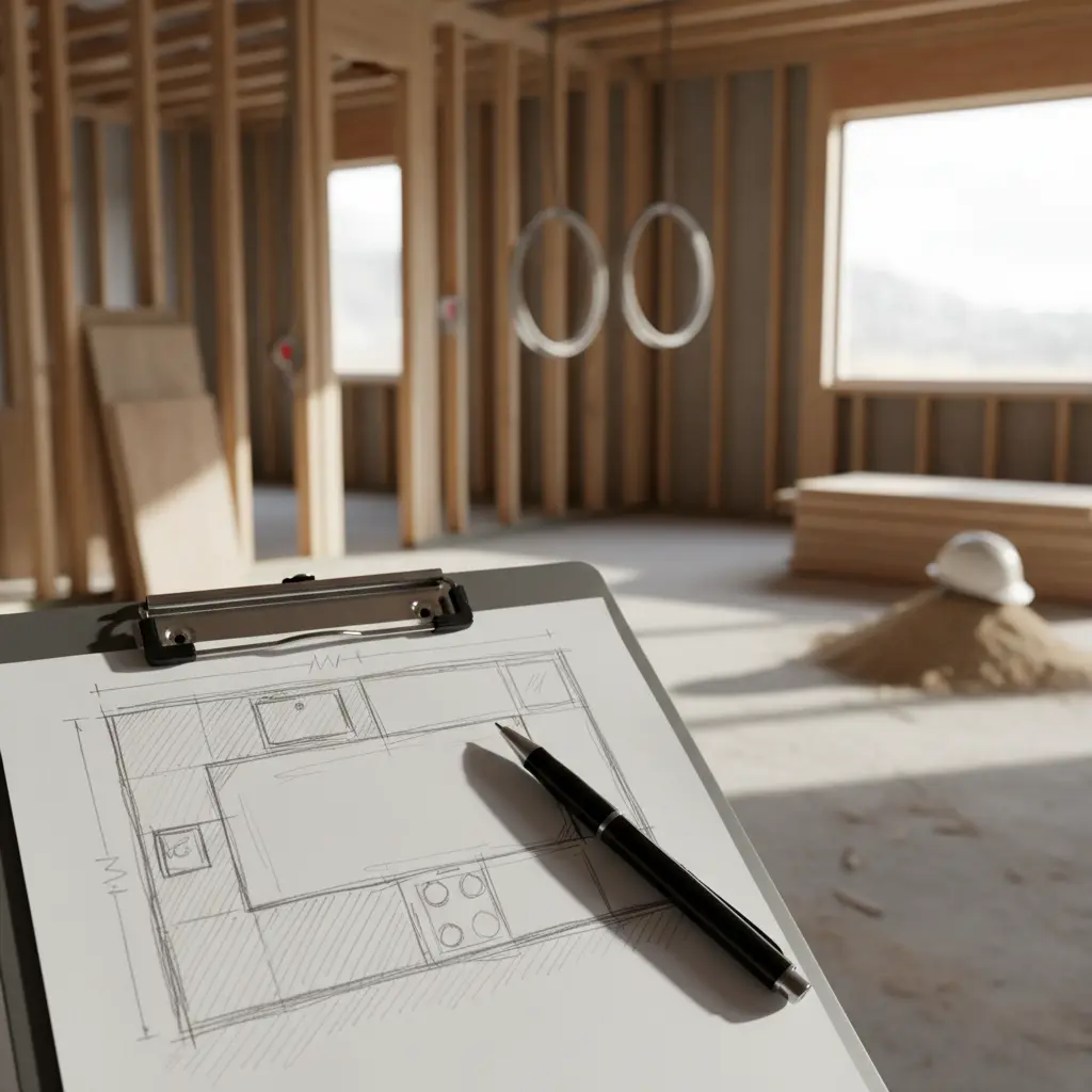 도면과 동선 체크