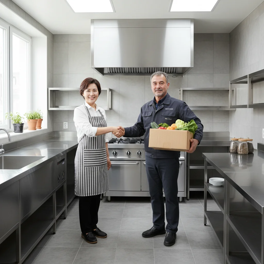 가까운 업체 선정