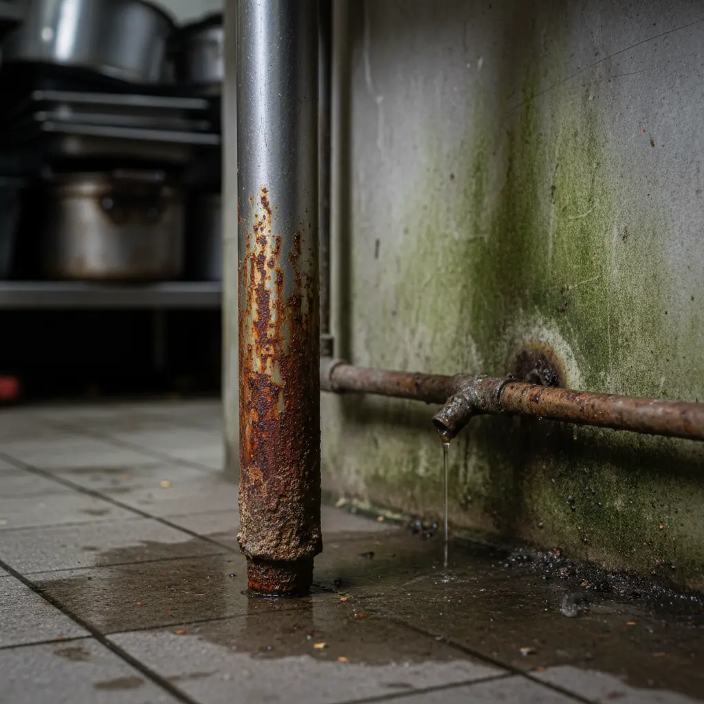 녹슨 다리의 위험성