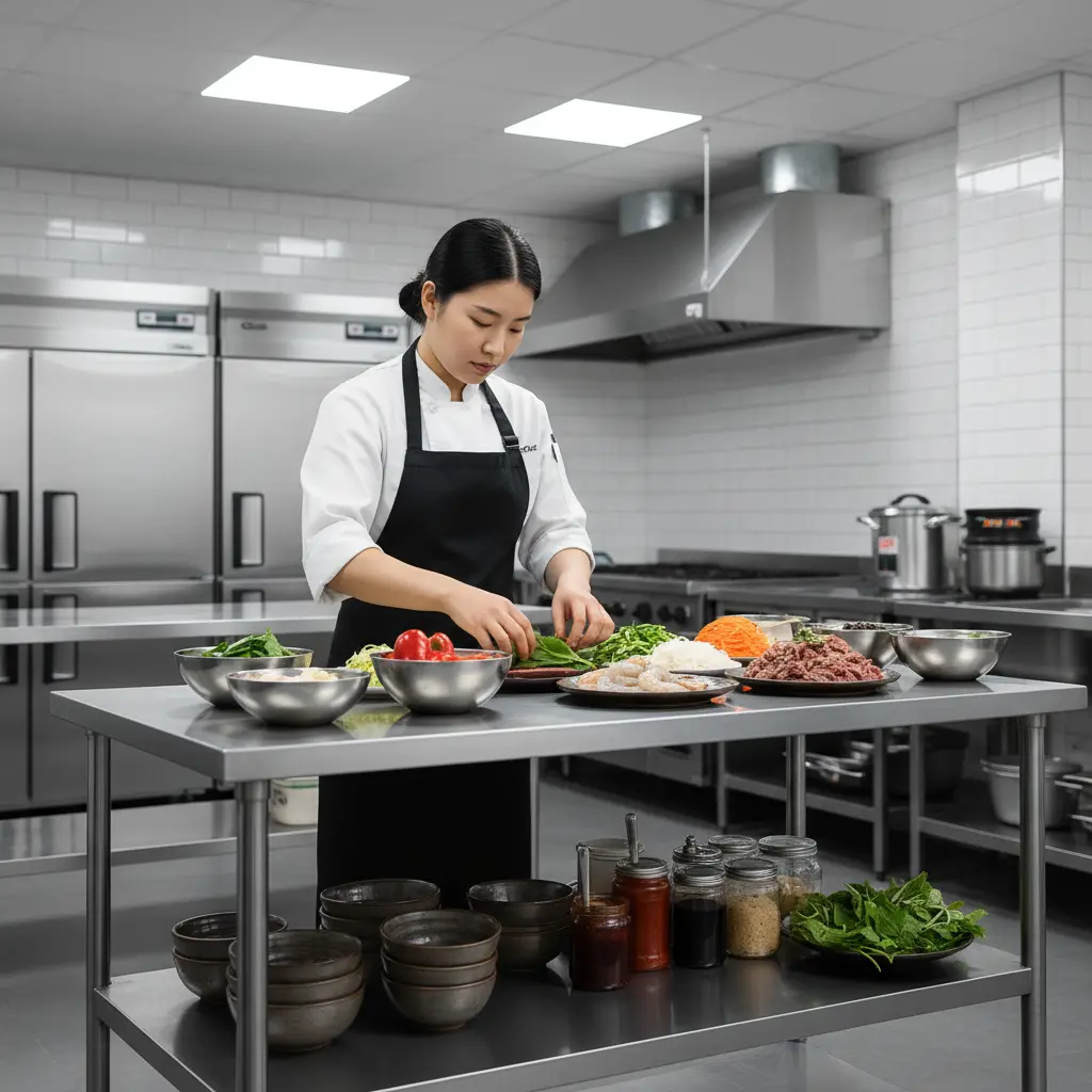 2단 작업대의 효율성