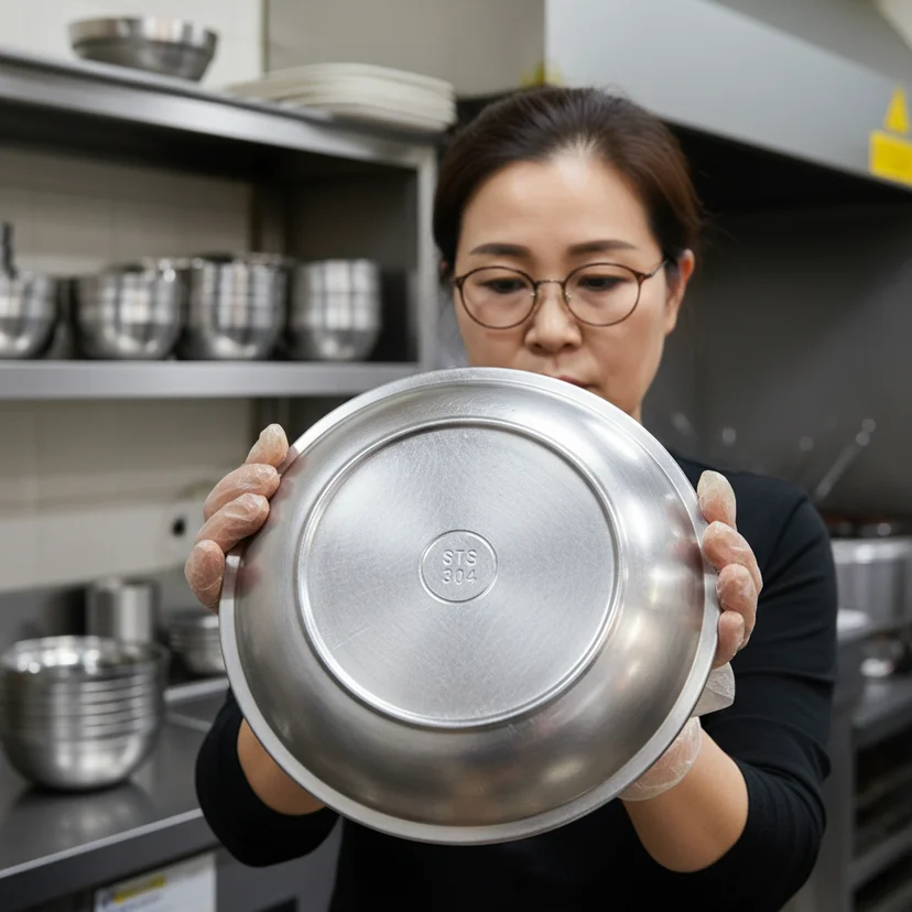 바닥 각인 꼭 확인!