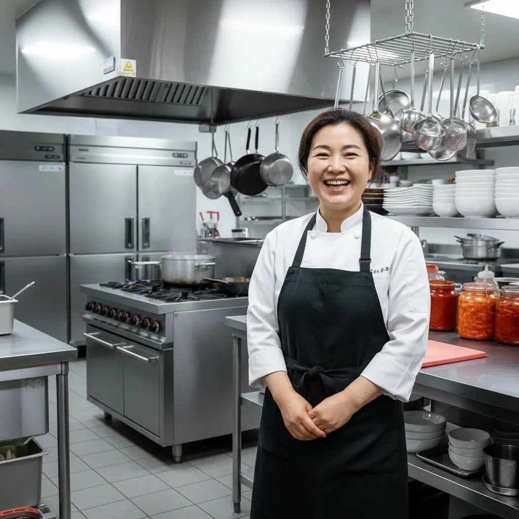 효율적인 주방 완성