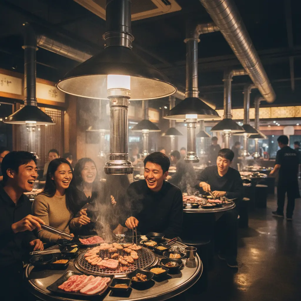 천장형 배기 시스템