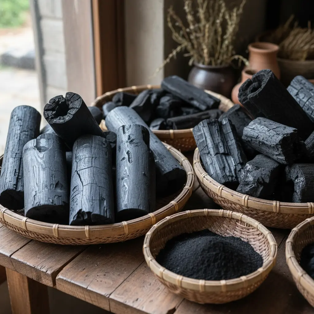 숯 종류별 특징