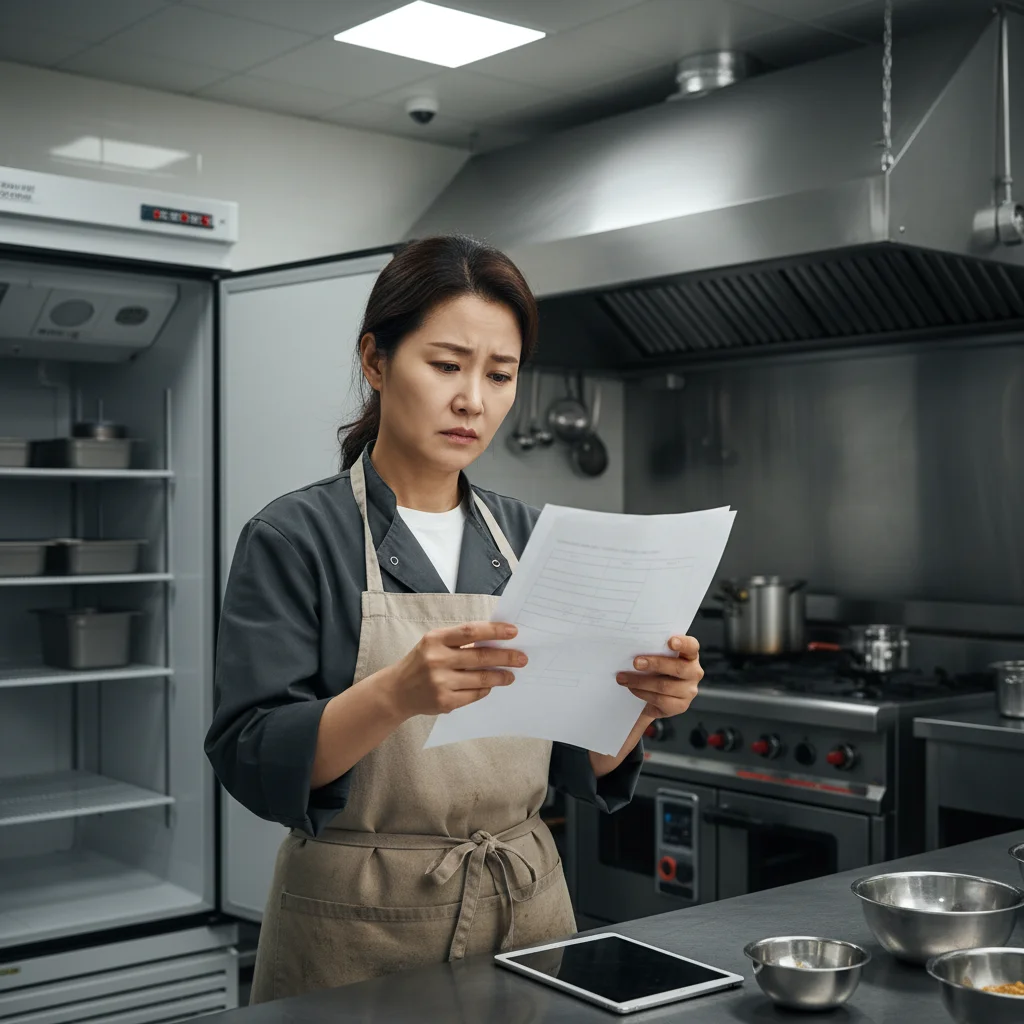 주방 견적서 충격