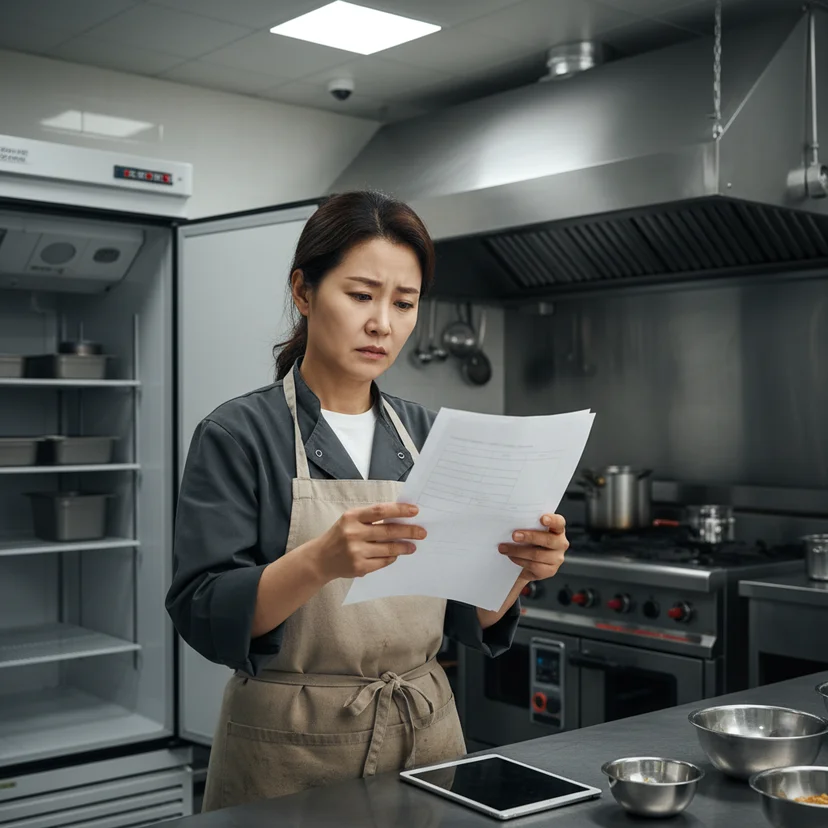 주방 견적서 충격