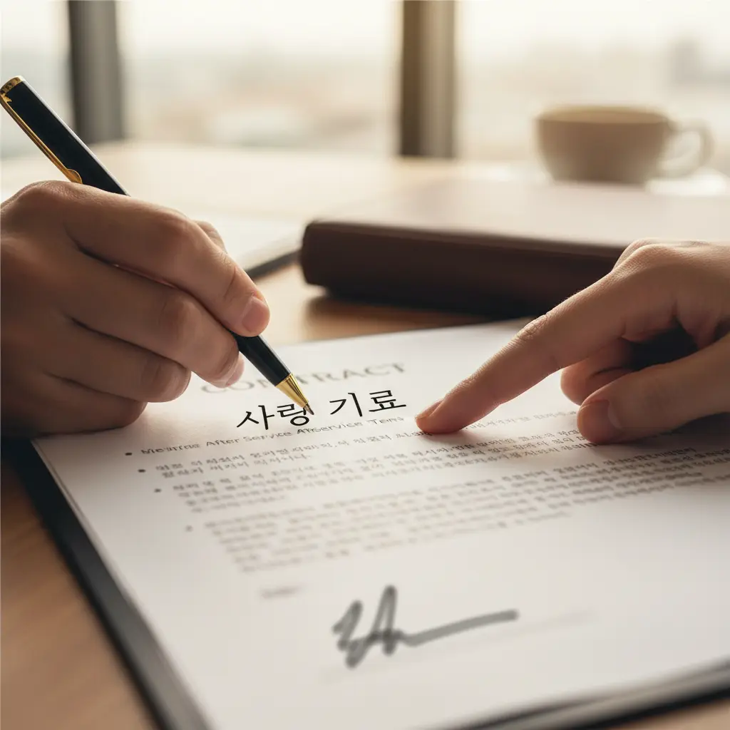 계약서 AS 조항 체크