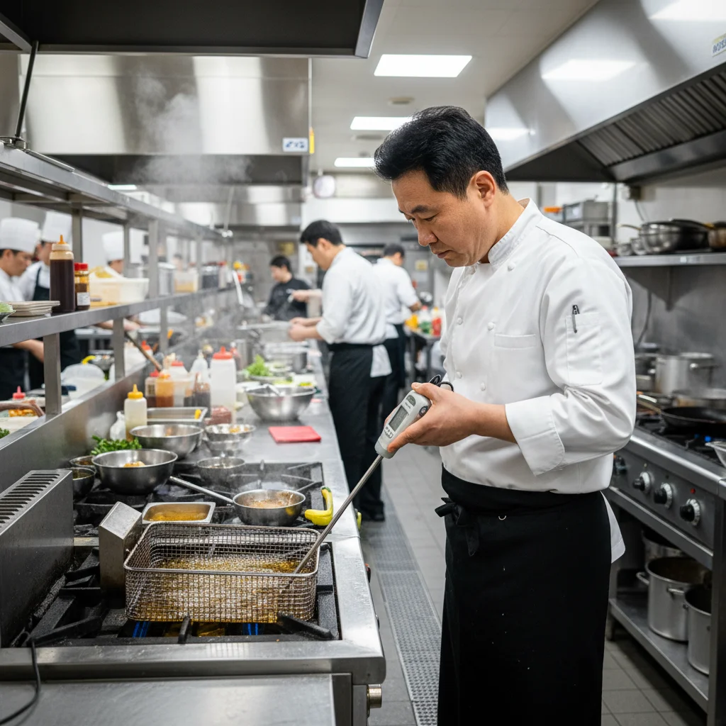 튀김기는 안전 직결