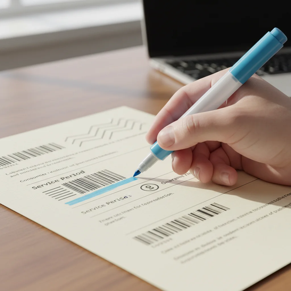 A/S 기간 서면 보증 필수