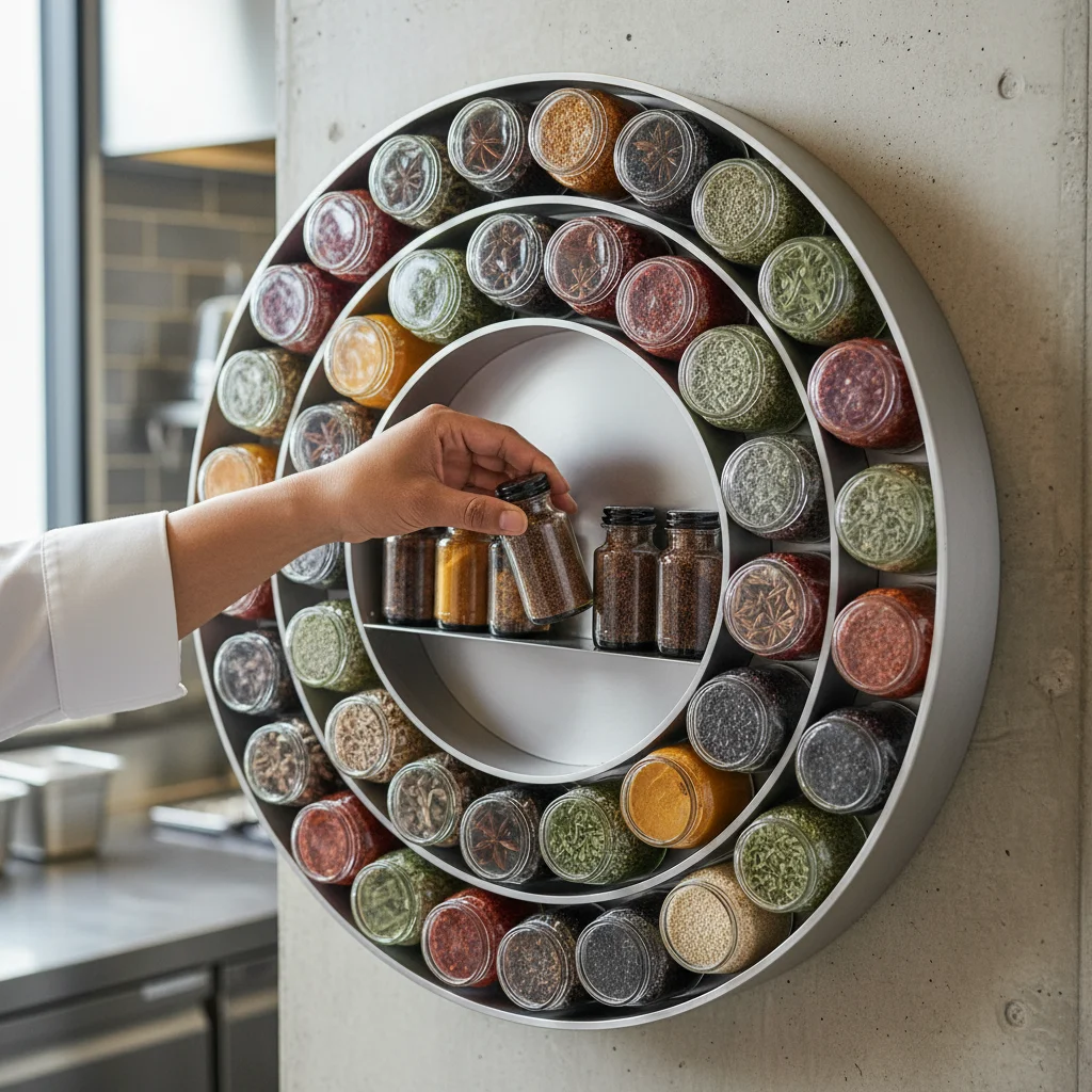 안정적인 수납 판형