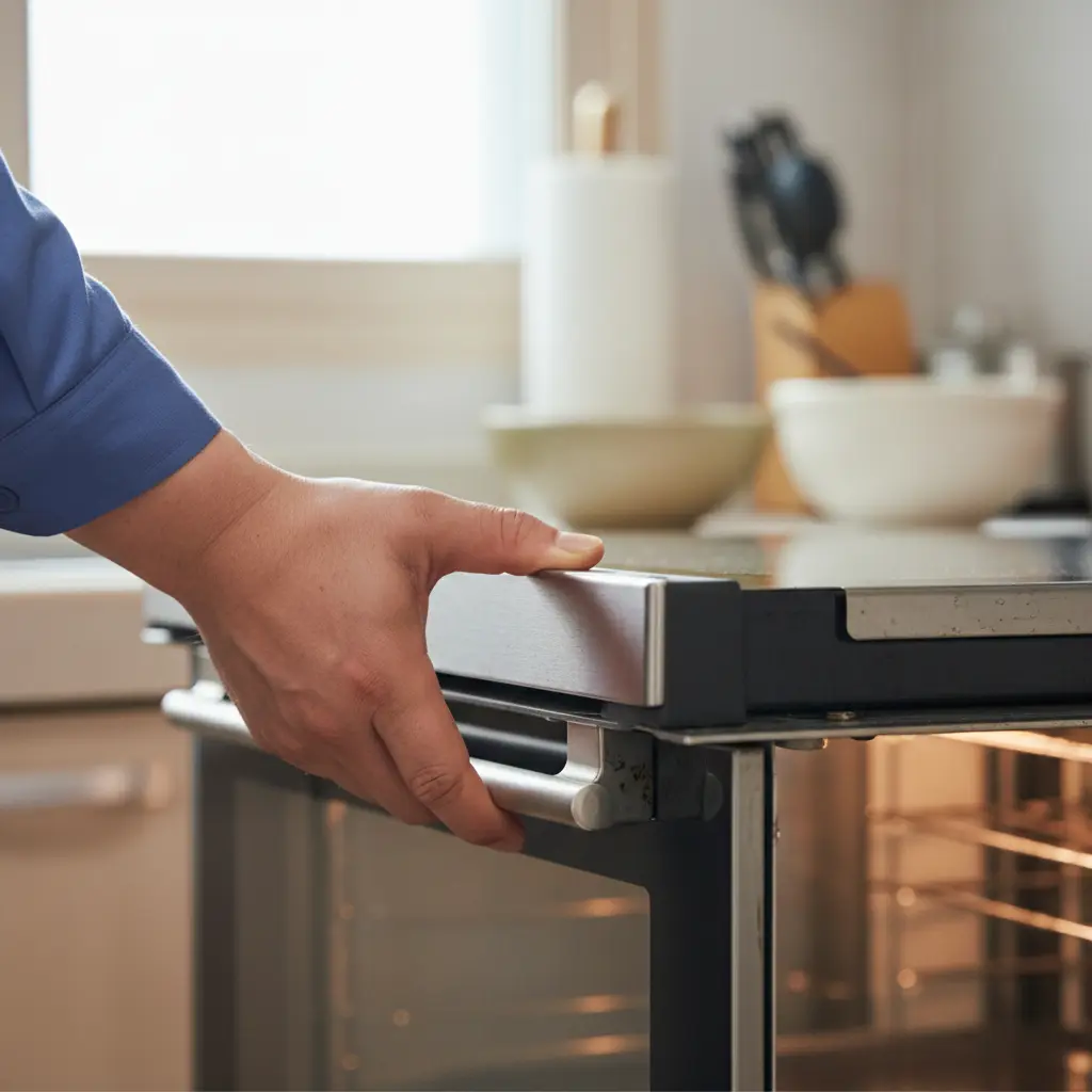 경첩 상태 확인 필수