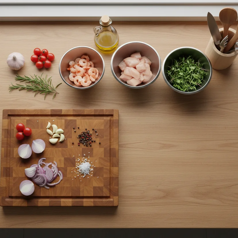 폭 600mm 작업대의 넉넉한 공간
