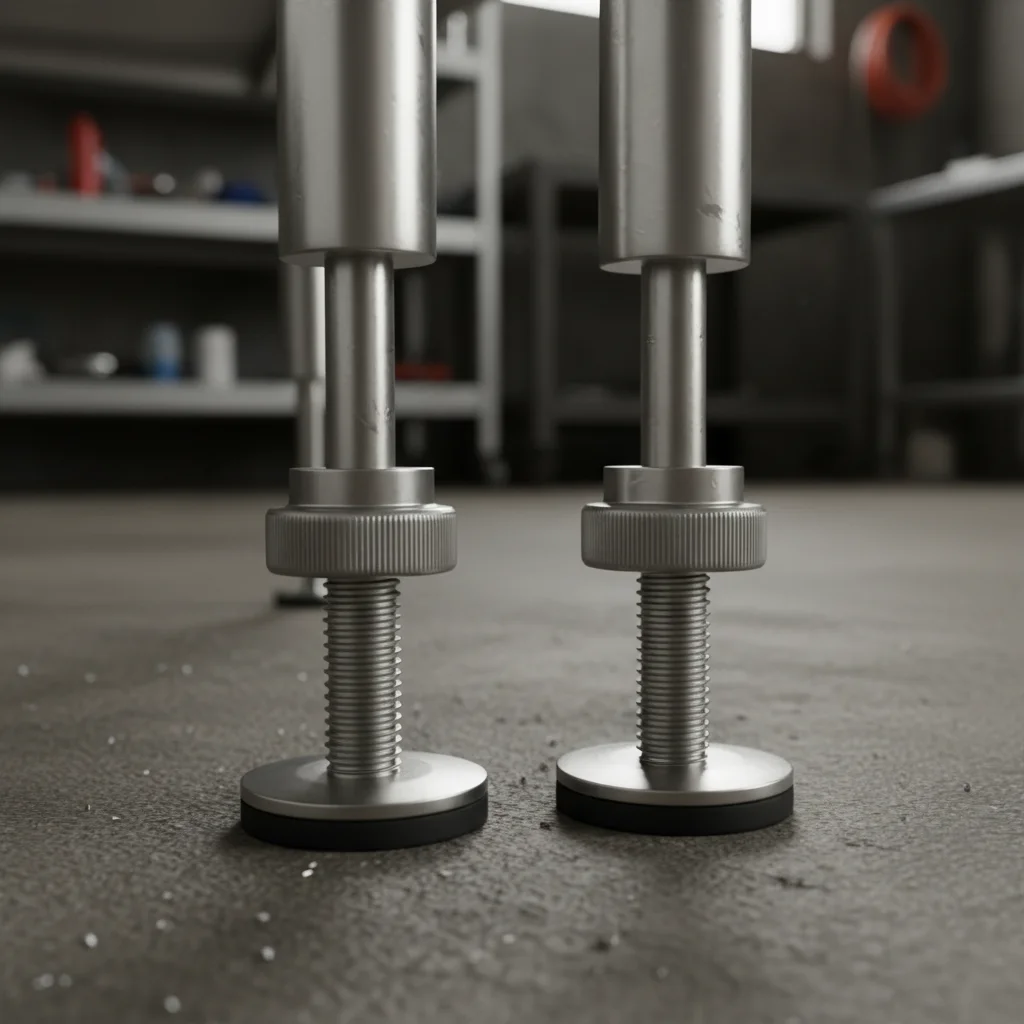 높이 조절 발통