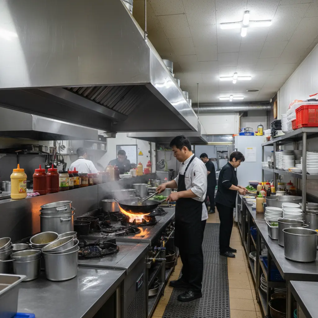 업소주방후드 교체 전 체크