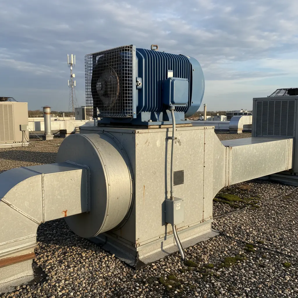 시로코 팬 모터 확인