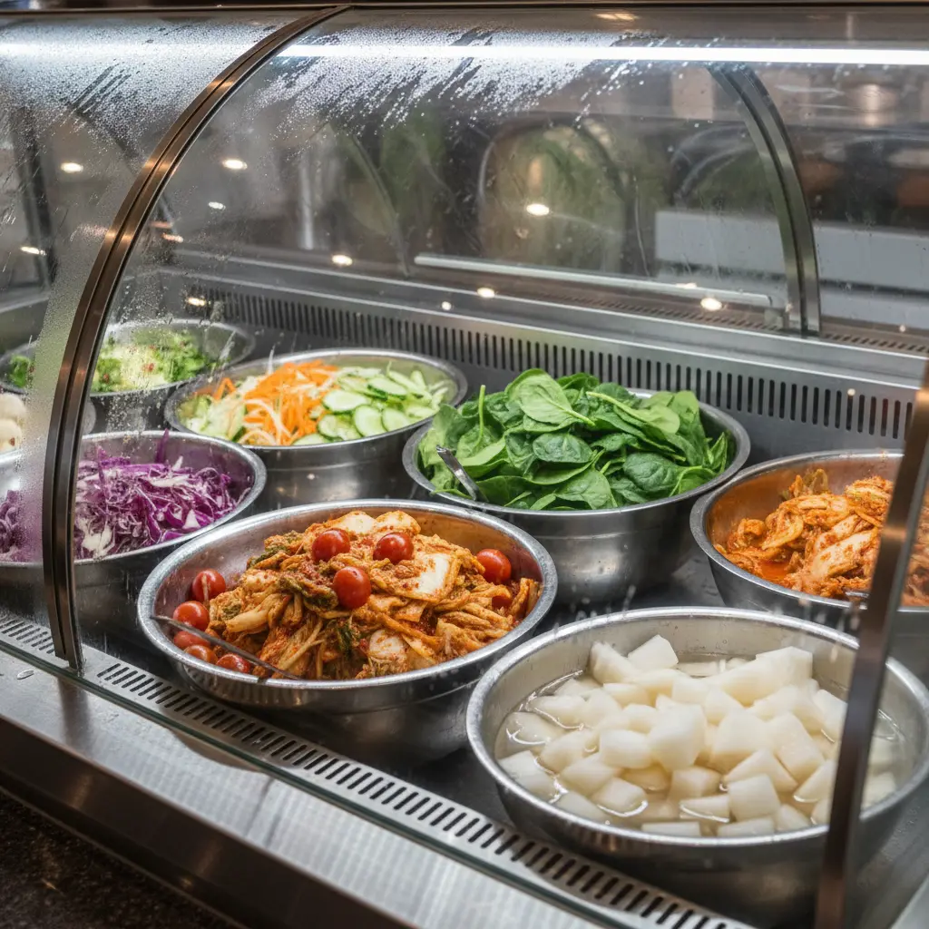 신선한 냉장 셀프바