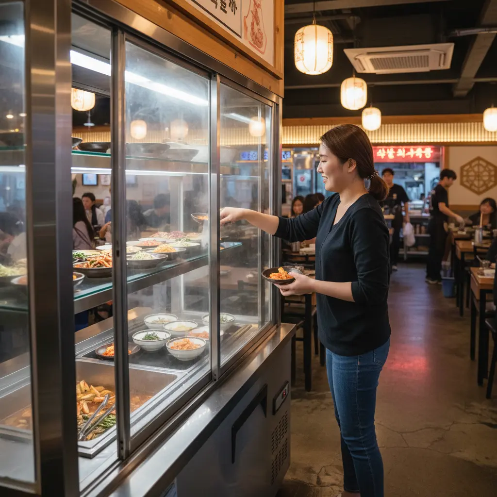 편리한 슬라이딩 도어