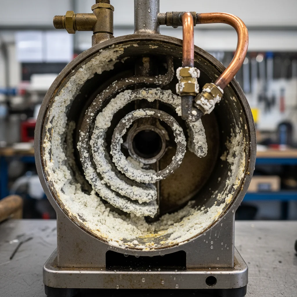 보일러 스케일 주의