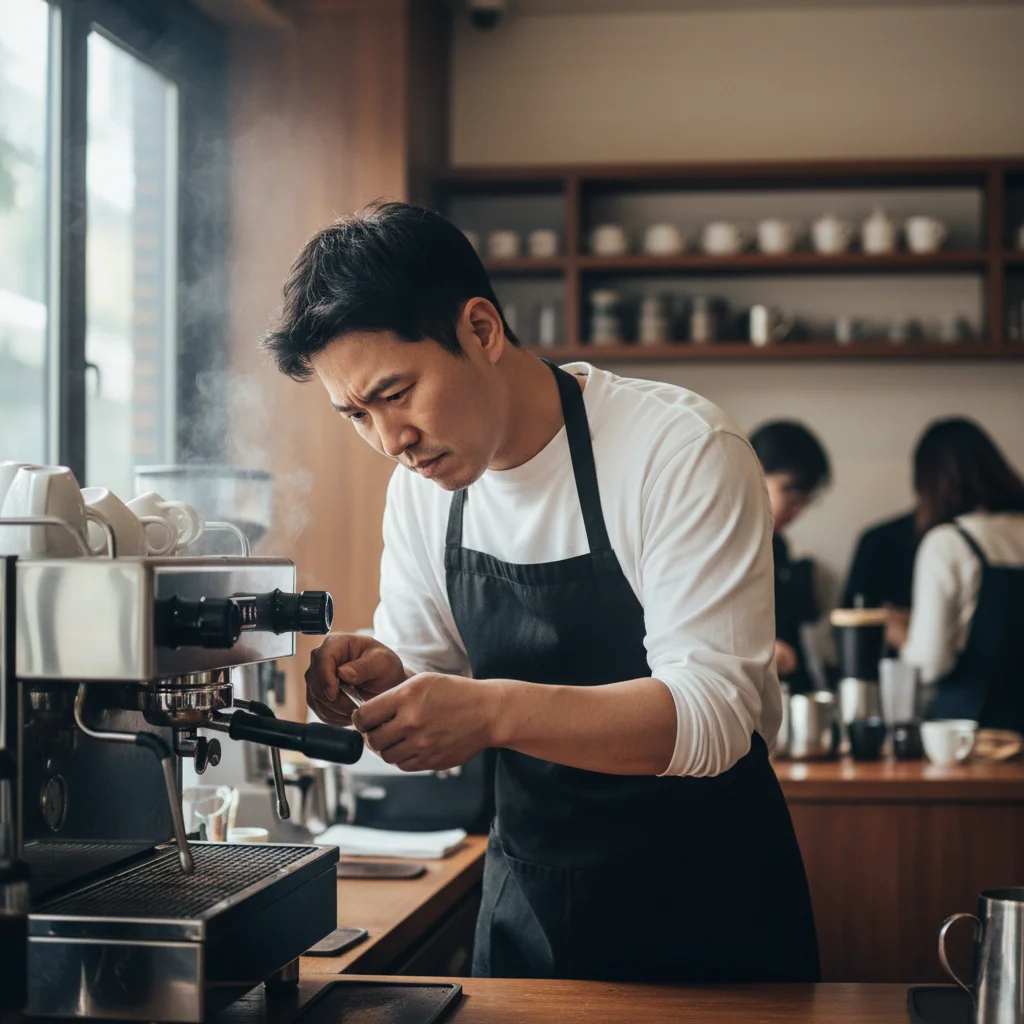 그룹헤드 정밀 체크