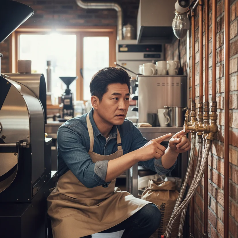 가스 타입(LNG/LPG) 확인