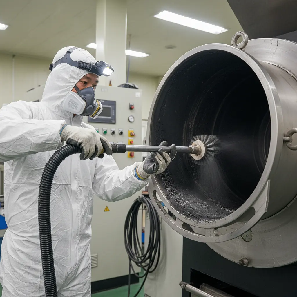 배기 라인 청소 필수