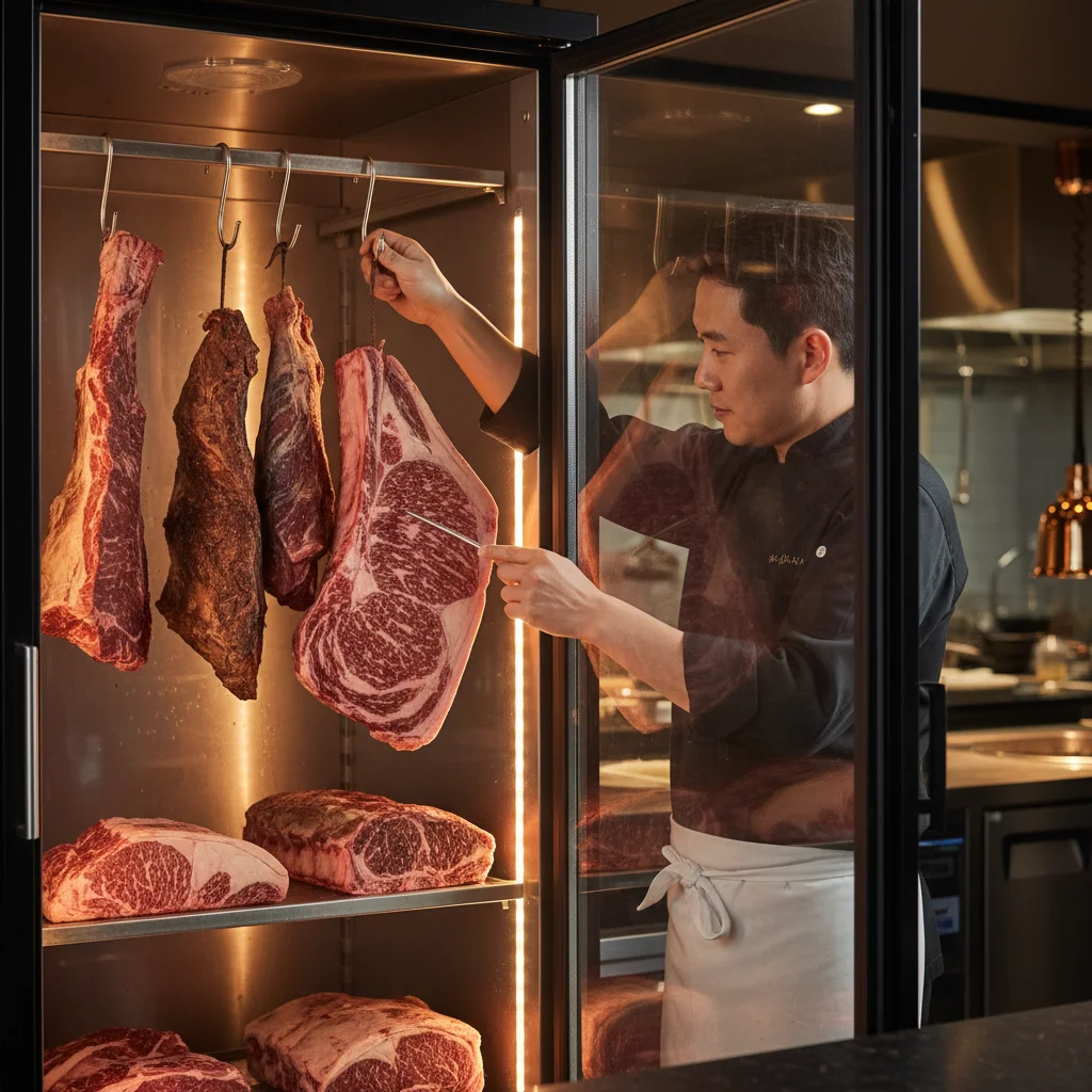 2026년형 숙성고 내부 모습