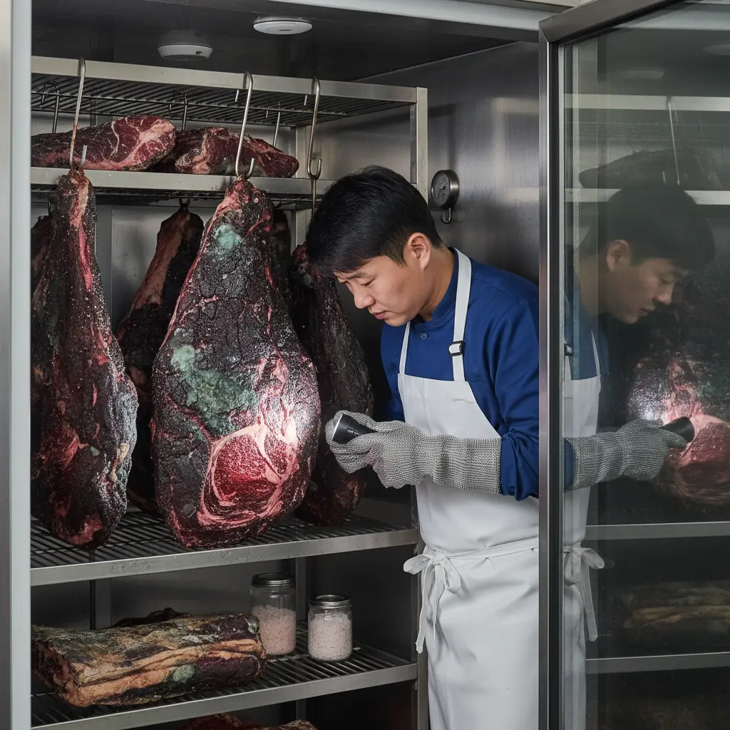 드라이에이징 습도 관리