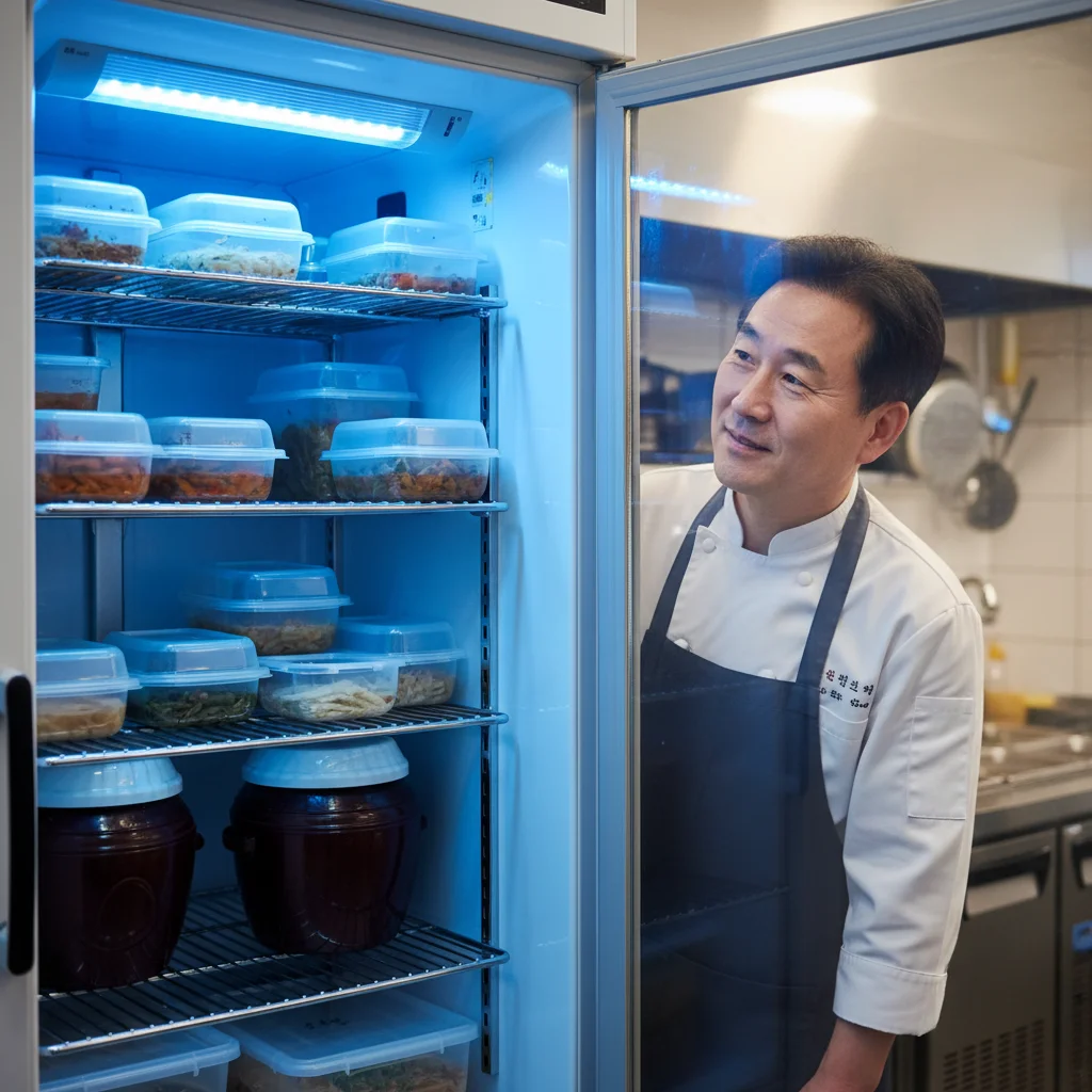 UV 살균 시스템 확인