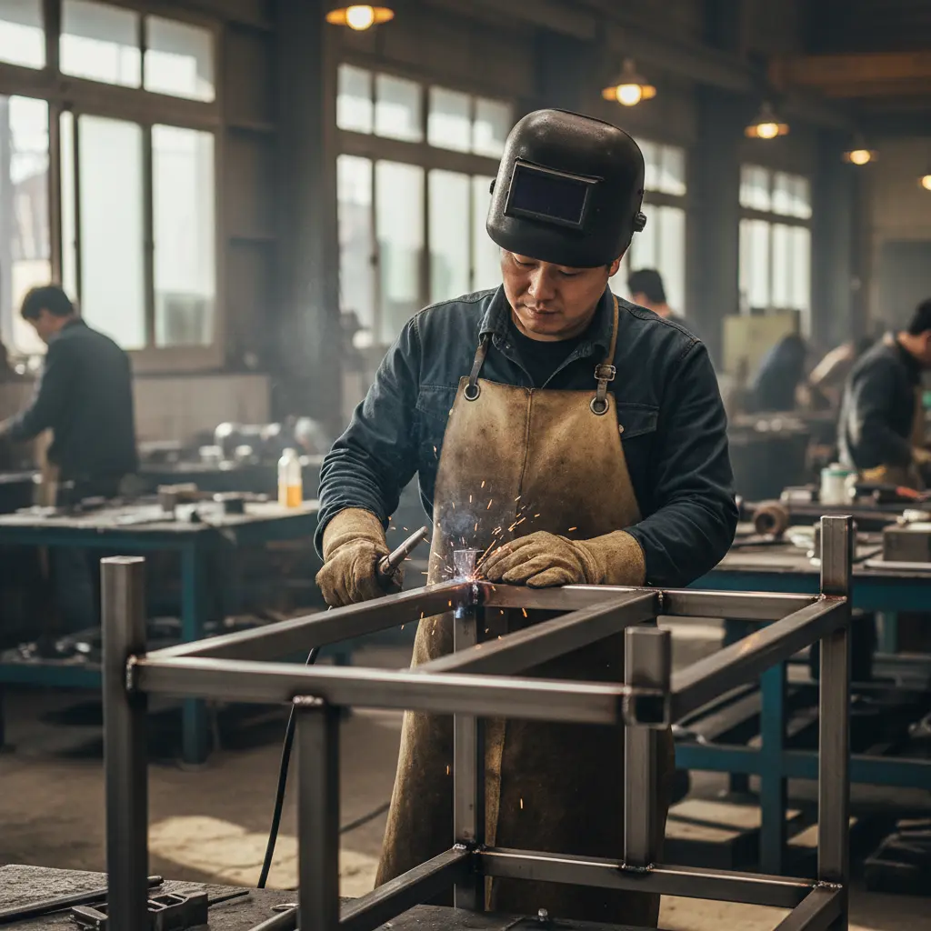 꼼꼼한 용접 마감