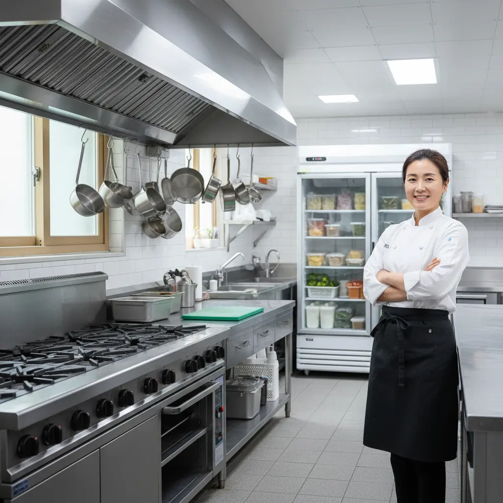 성공적인 주방 세팅