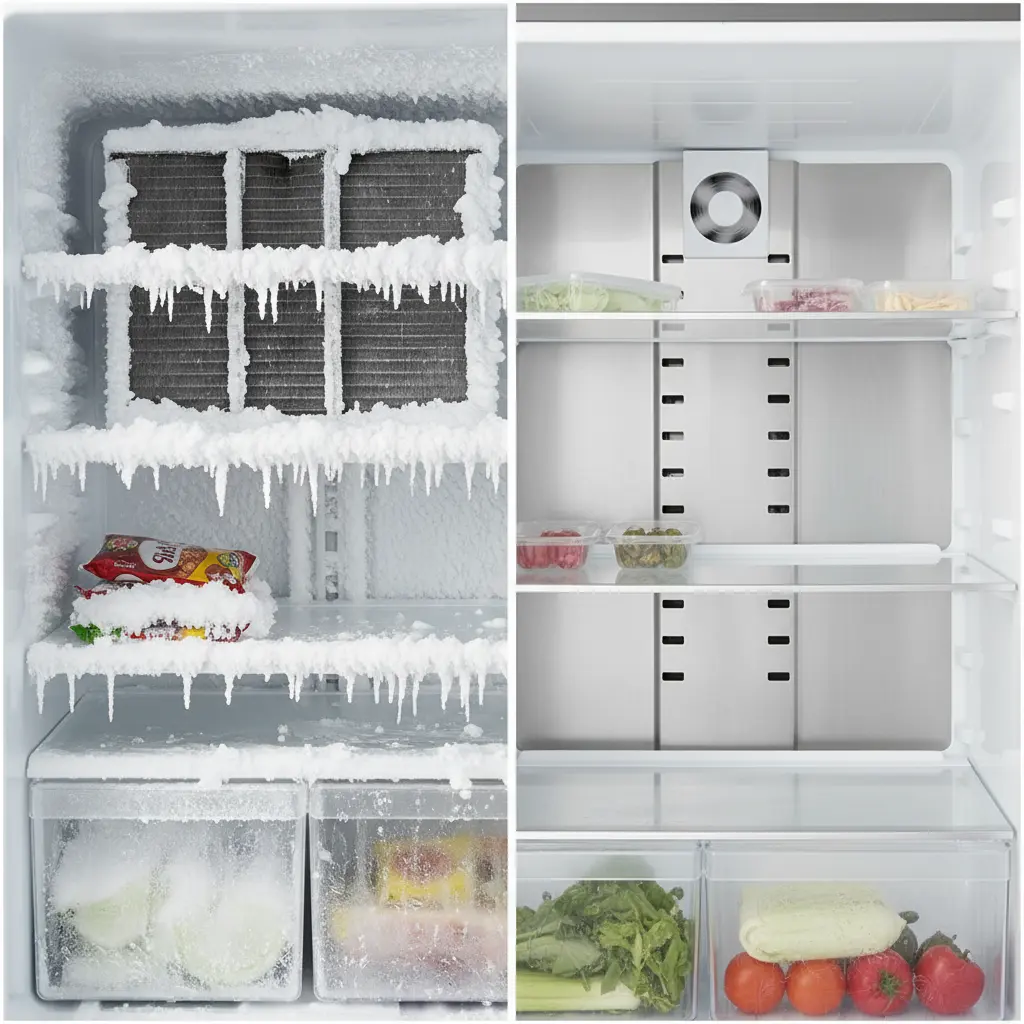 직냉식 vs 간냉식 성에 차이