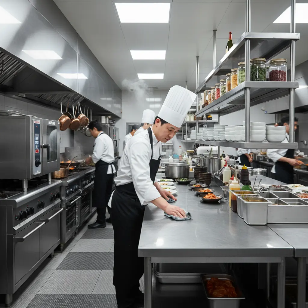 튼튼한 주방 작업대