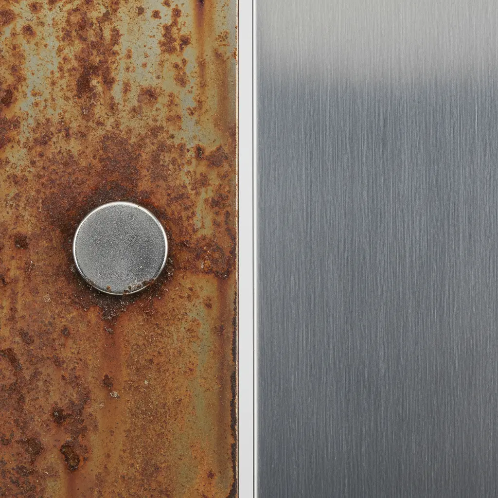 201과 304 자석 테스트