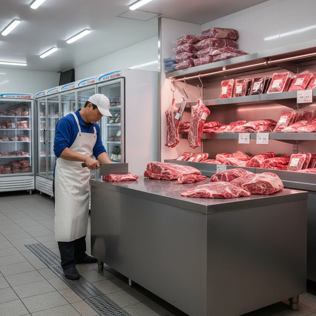 정육점용 고강도 작업대