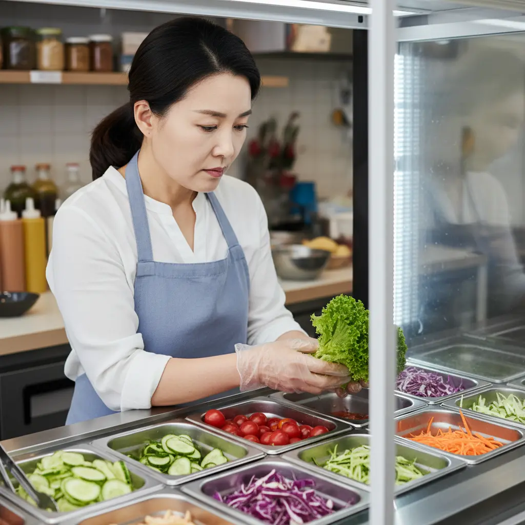 재료 신선도 체크 중요