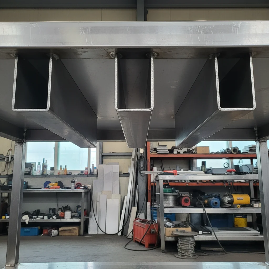 하부 보강대 확인