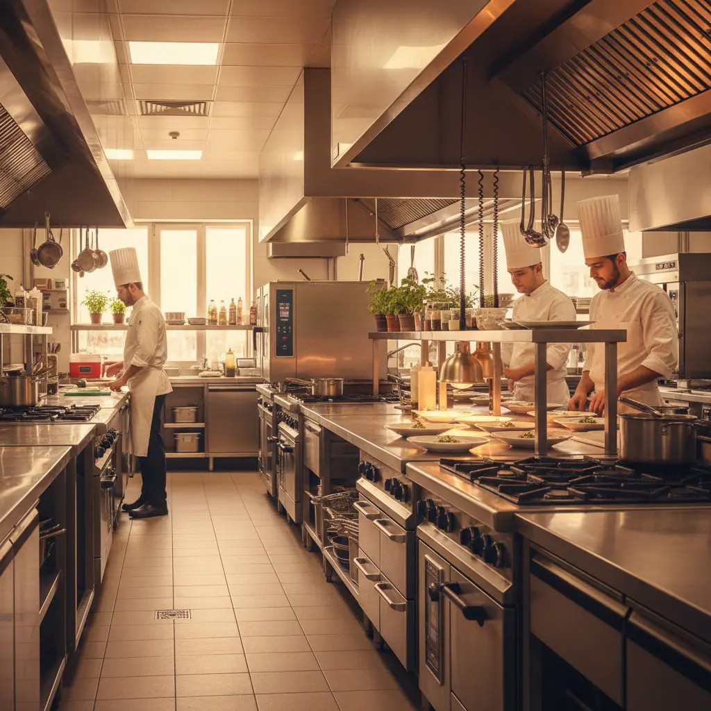 깔끔한 주방의 완성