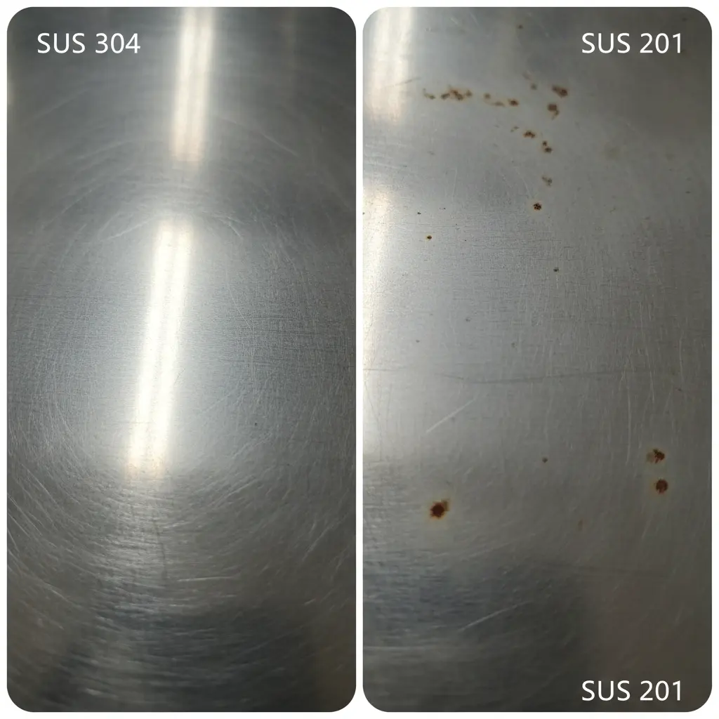 201재질 vs 304재질 차이점