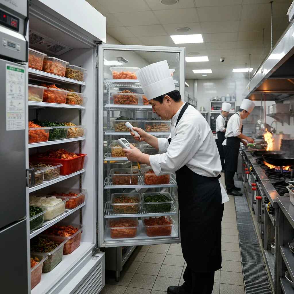 바쁜 주방의 핵심, 반찬냉장고