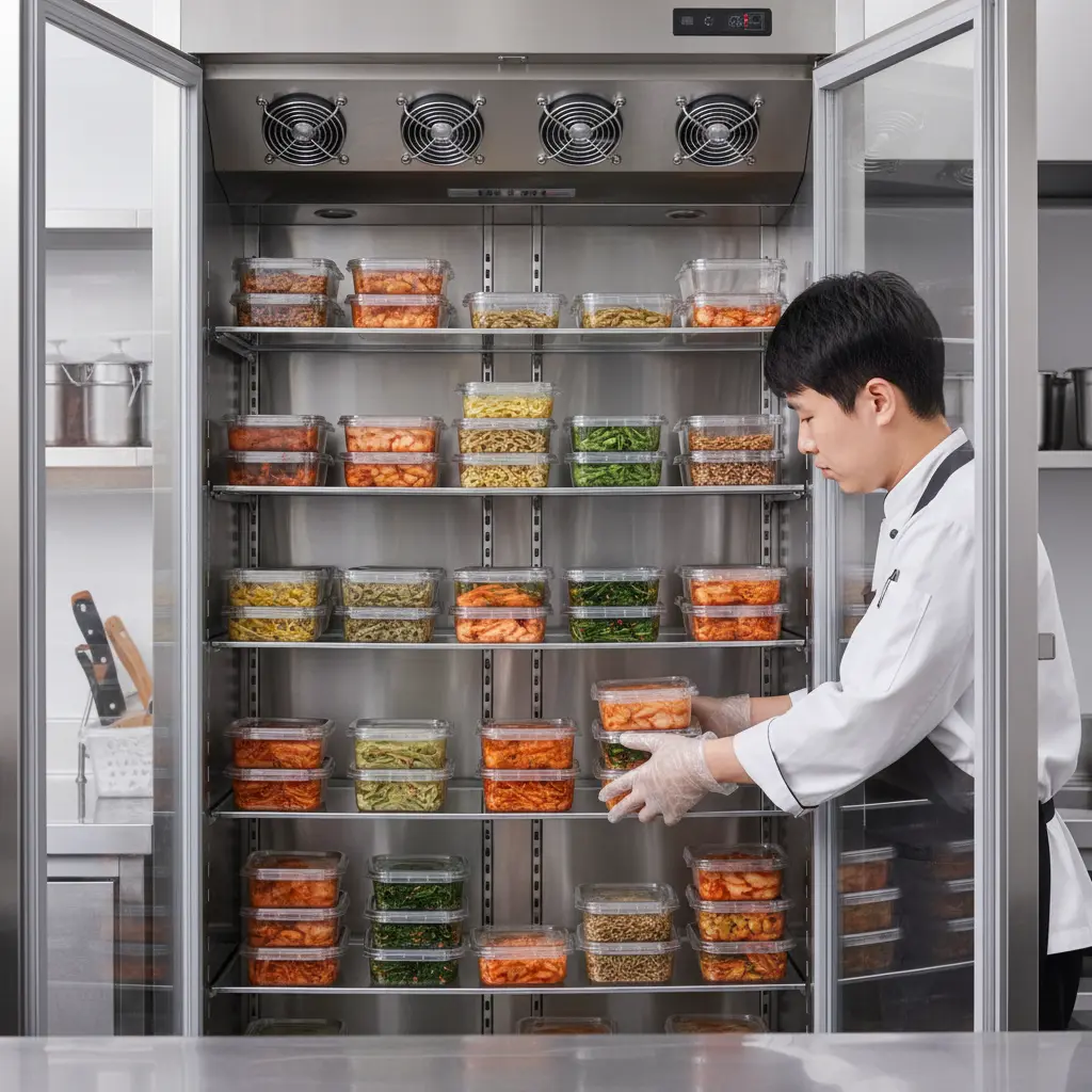 깔끔한 간냉식 내부