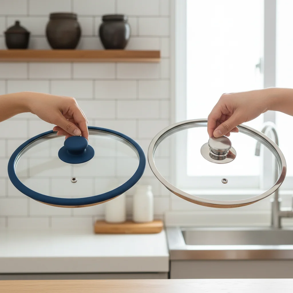 뚜껑 디테일 차이