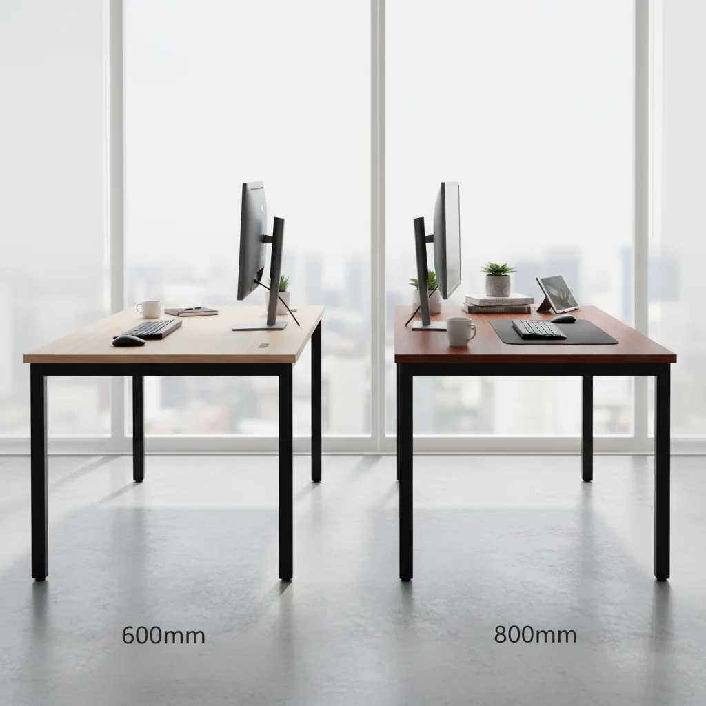 깊이 600 vs 800 비교