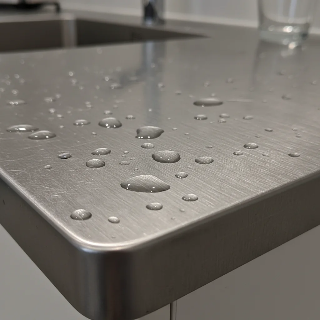 위생적인 스테인리스 상판