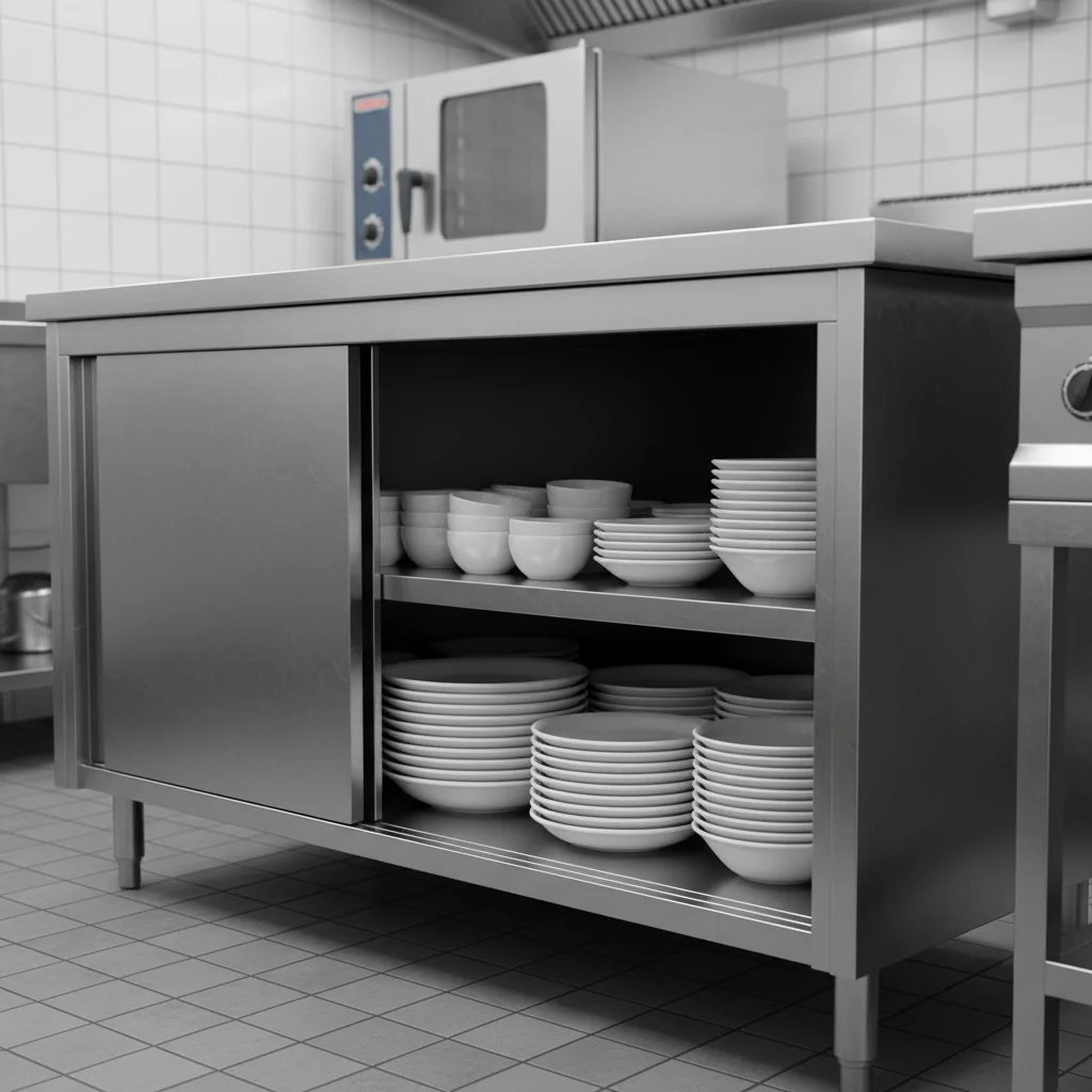 깔끔한 캐비닛형 수납