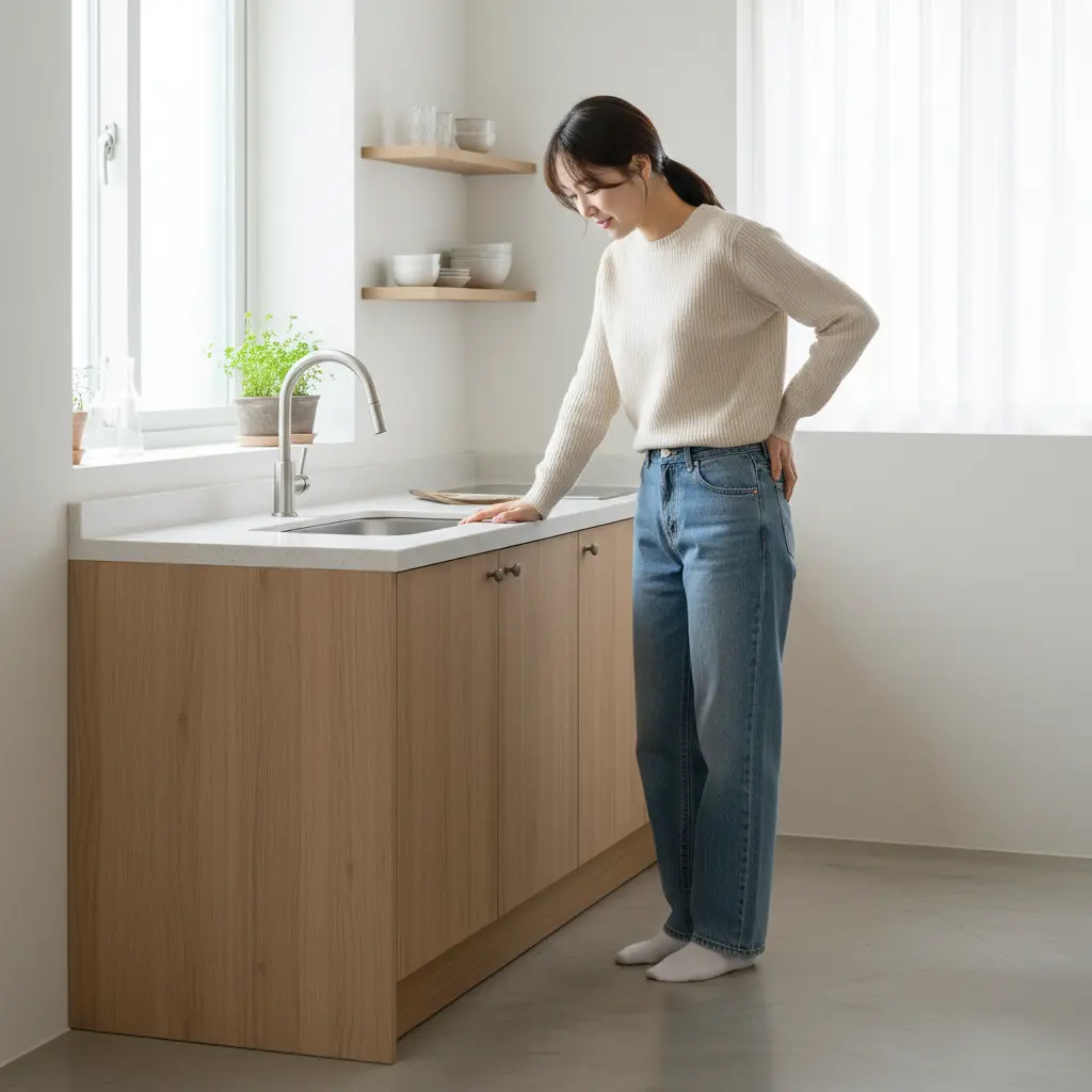 높이 체크 필수