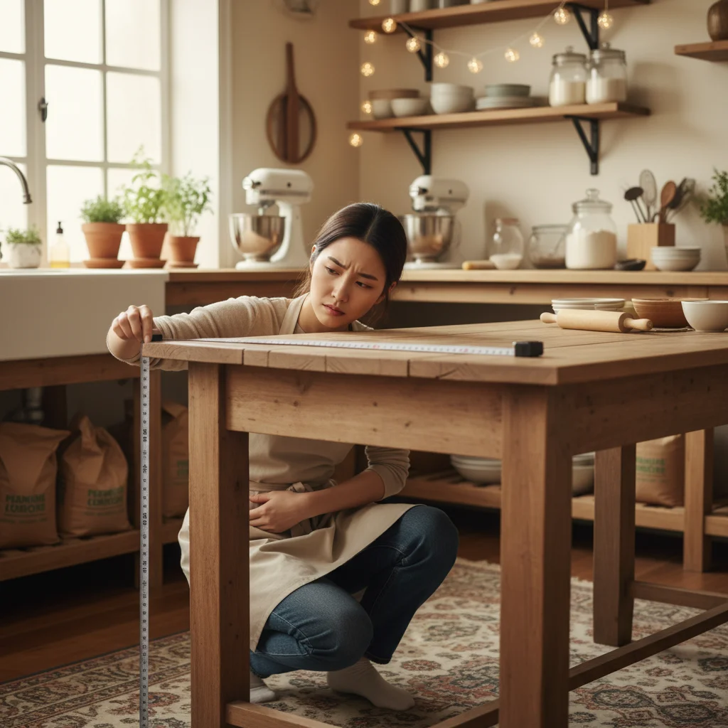 작업대 높이 측정