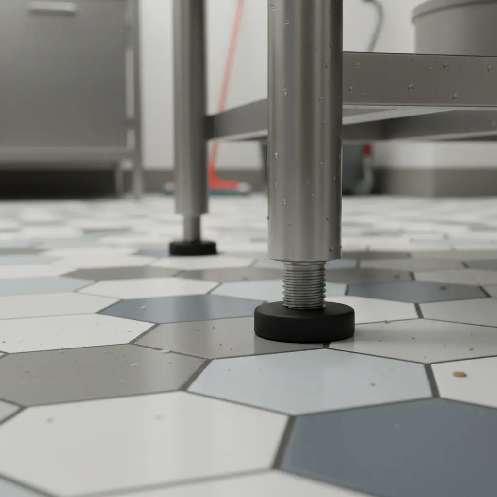 높이 조절발 디테일