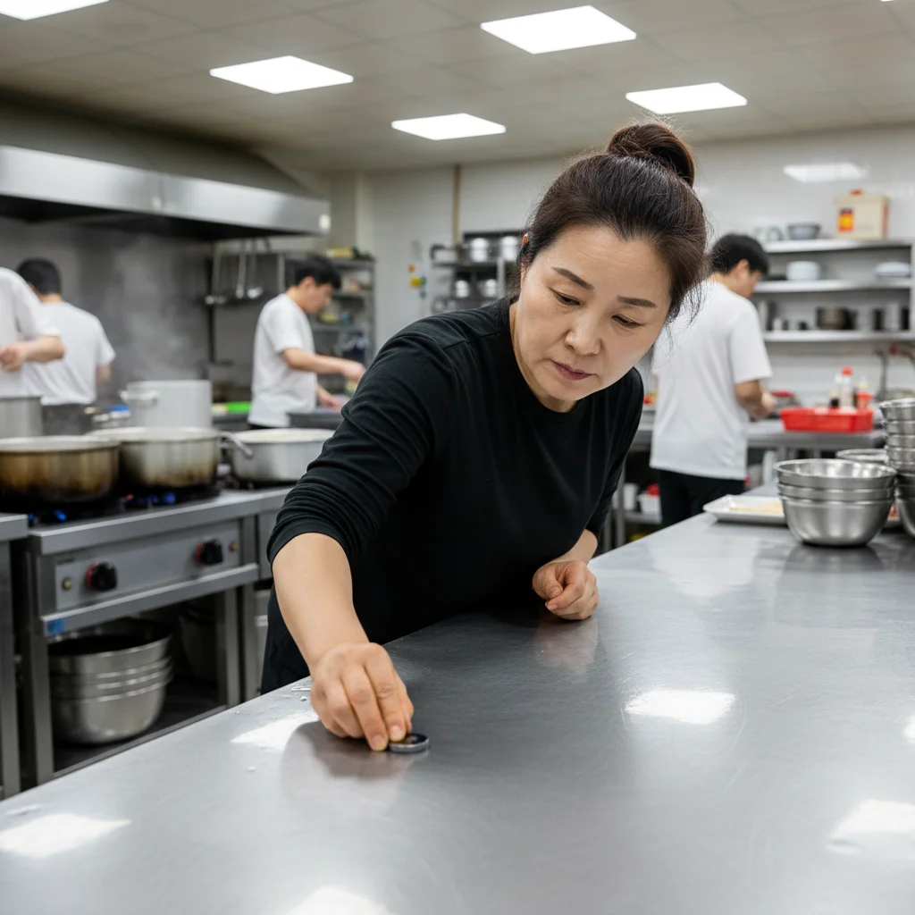 자석으로 재질 확인하기